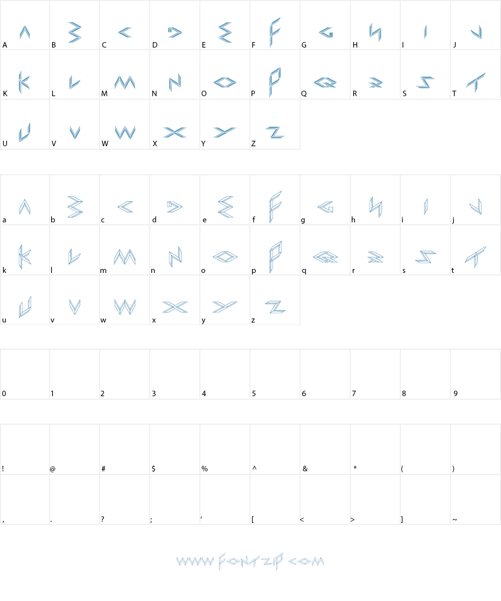 EXPORT import Font Character